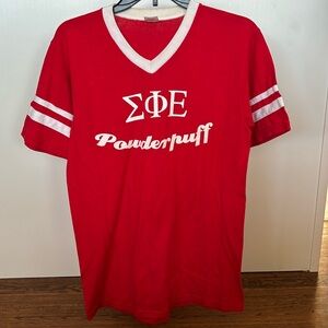 Wisconsin Badgers SigEp powderpuff T-shirt
